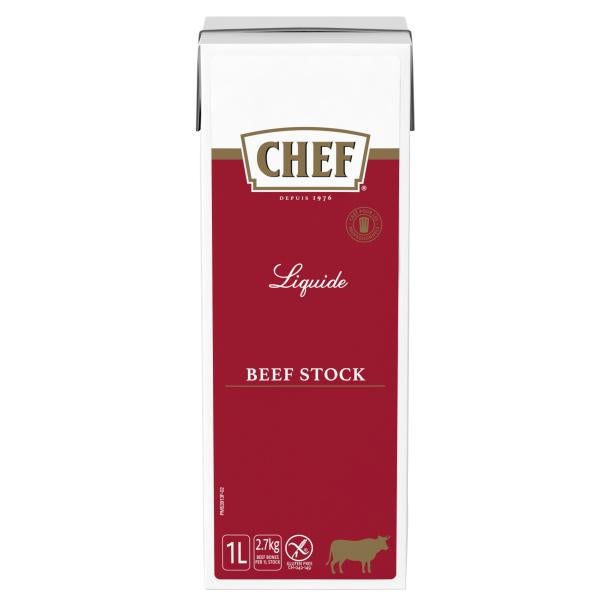 1 Litre All Natural Beef Stock CHEF Nestlé Professional